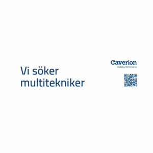 Magnetskylt - Vi söker multitekniker