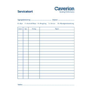 Servicekort